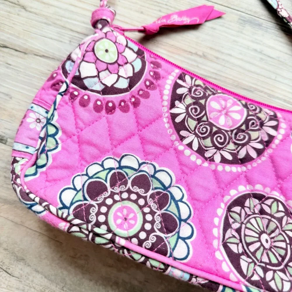 Vintage Vera Bradley Y2K Coquette Cupcakes Pink Crossbody Shoulder Bag Cute Mini